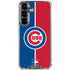 MLB Chicago Cubs Split Galaxy S26 Clear Case