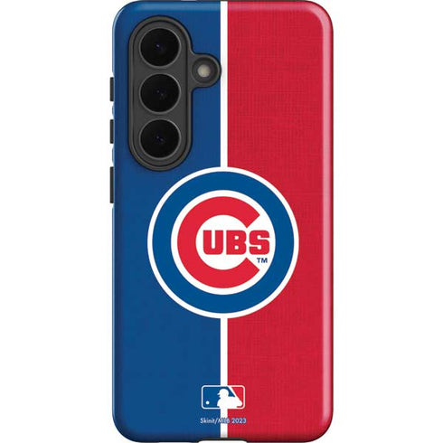 MLB Chicago Cubs Split Galaxy S26 Impact Case