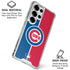 MLB Chicago Cubs Split Galaxy S26 Ultra Clear Case