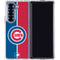 MLB Chicago Cubs Split Galaxy Z Fold6 Clear Case