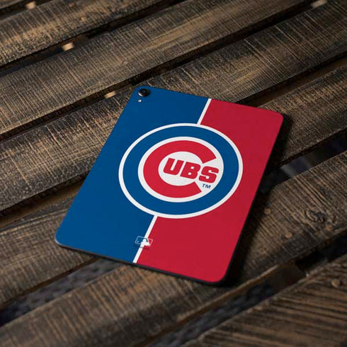 MLB Chicago Cubs Split Apple iPad Pro Skin