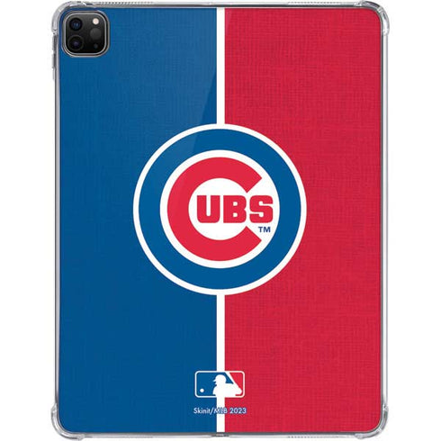 MLB Chicago Cubs Split iPad Pro 11in (2024) Clear Case