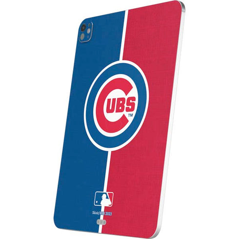 MLB Chicago Cubs Split iPad Pro 13in M4 (2024) Skin