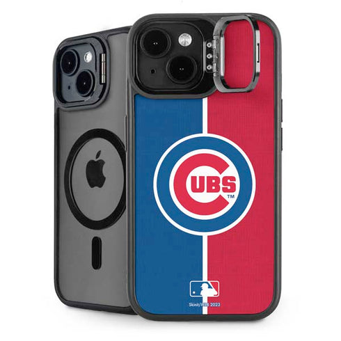 MLB Chicago Cubs Split iPhone 14 Plus Kickstand Case