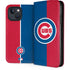 MLB Chicago Cubs Split iPhone 15 Plus Folio Case