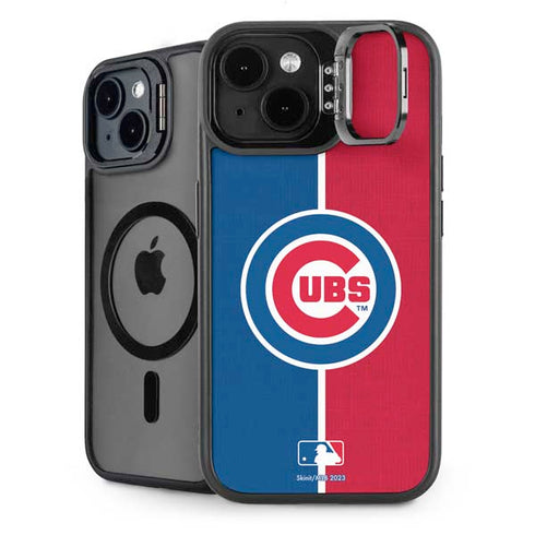 MLB Chicago Cubs Split iPhone 15 Plus Kickstand Case
