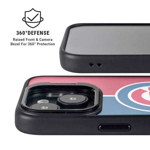 MLB Chicago Cubs Split iPhone 15 Plus Kickstand Case