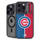 MLB Chicago Cubs Split iPhone 15 Pro Kickstand Case