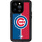 MLB Chicago Cubs Split iPhone 15 Pro Waterproof Case