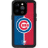 MLB Chicago Cubs Split iPhone 15 Pro Waterproof Case