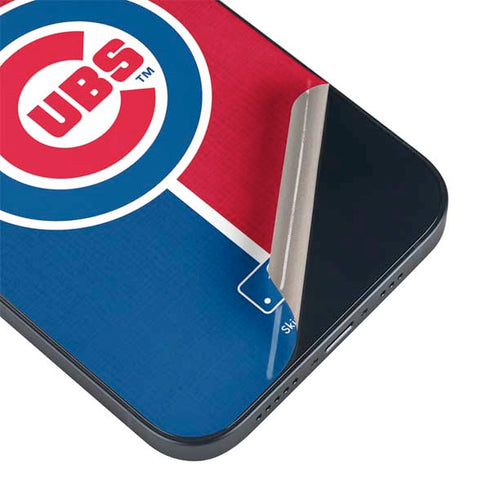 MLB Chicago Cubs Split iPhone 15 Skin