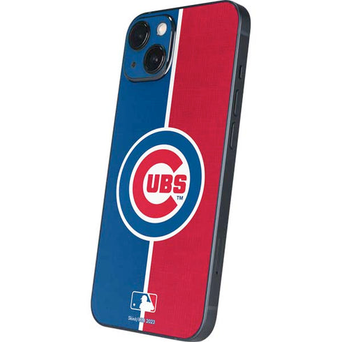 MLB Chicago Cubs Split iPhone 15 Skin