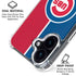 MLB Chicago Cubs Split iPhone 16 Plus Clear Case