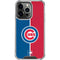 MLB Chicago Cubs Split iPhone 16 Pro Clear Case