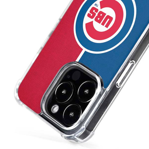 MLB Chicago Cubs Split iPhone 16 Pro MagSafe Case