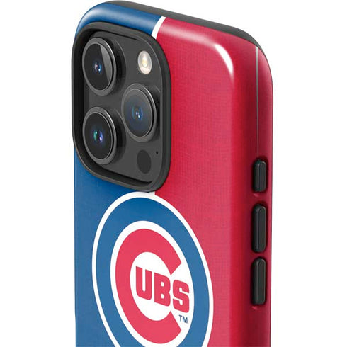 MLB Chicago Cubs Split iPhone 16 Pro Max Impact Case