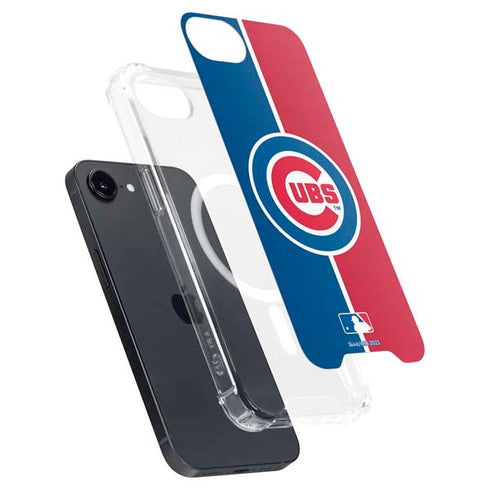 MLB Chicago Cubs Split iPhone 16e MagSafe Case