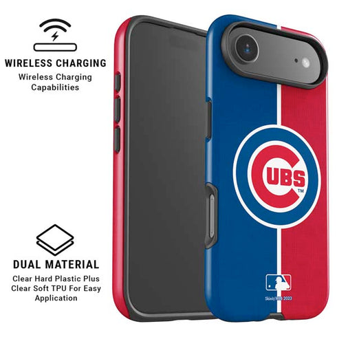 MLB Chicago Cubs Split iPhone 17 Air Magsafe Impact Case
