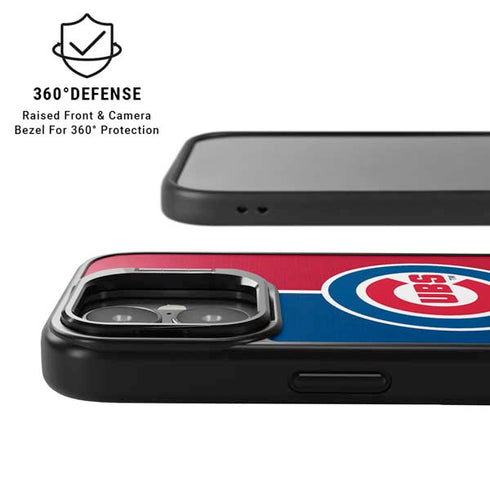 MLB Chicago Cubs Split iPhone 17 Kickstand Case