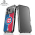 MLB Chicago Cubs Split iPhone 17 Pro Clear Case