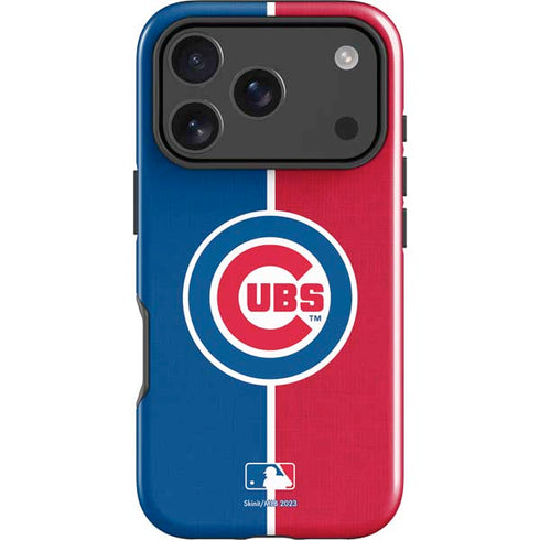 MLB Chicago Cubs Split iPhone 17 Pro Impact Case