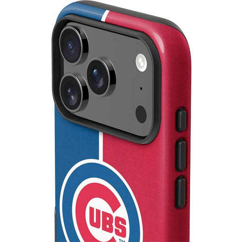 MLB Chicago Cubs Split iPhone 17 Pro Impact Case