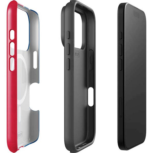 MLB Chicago Cubs Split iPhone 17 Pro Magsafe Impact Case