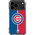 MLB Chicago Cubs Split iPhone 17 Pro Max Clear Case
