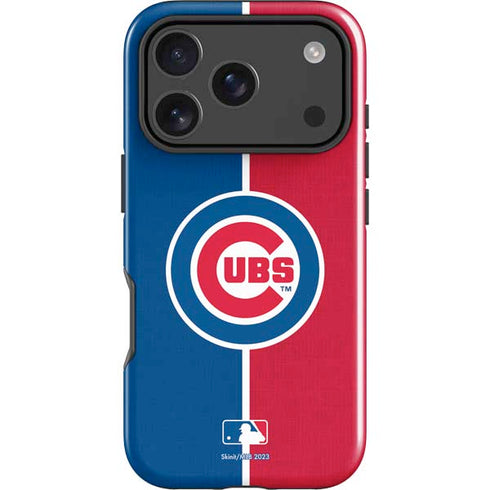 MLB Chicago Cubs Split iPhone 17 Pro Max Impact Case