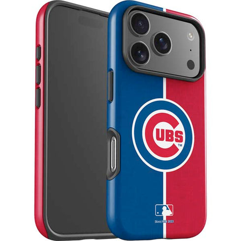 MLB Chicago Cubs Split iPhone 17 Pro Max Impact Case