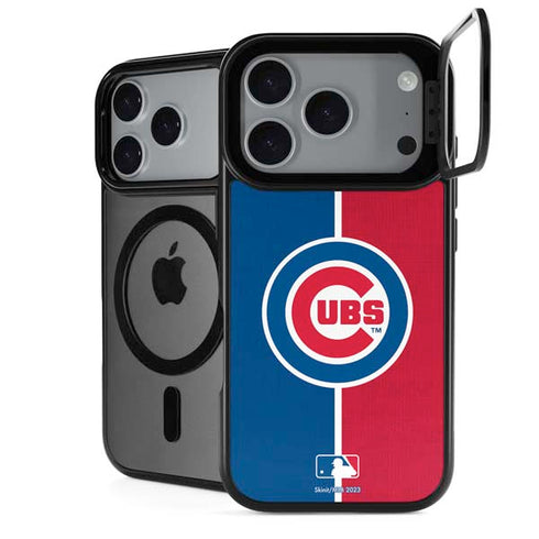 MLB Chicago Cubs Split iPhone 17 Pro Max Kickstand Case