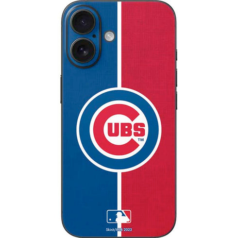 MLB Chicago Cubs Split iPhone 17 Skin