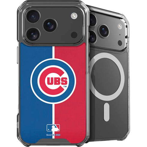 MLB Chicago Cubs Split iPhone 18 Pro MagSafe Case