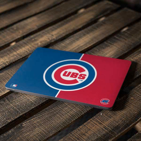 MLB Chicago Cubs Split Apple MacBook Air Skin