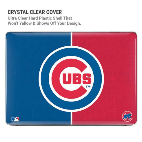 MLB Chicago Cubs Split MacBook Pro 14in (2021-24) Case plus Skin