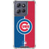 MLB Chicago Cubs Split Moto G Stylus 5G (2025) Clear Case
