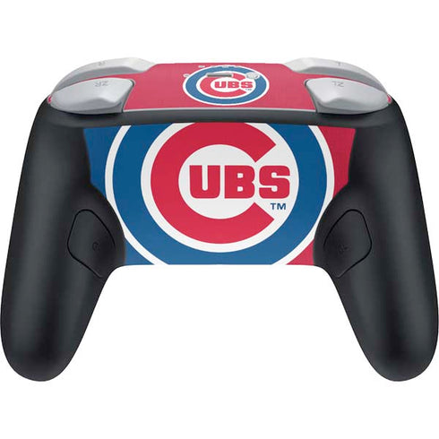MLB Chicago Cubs Split Nintendo Switch 2 (2025) Pro Controller Skin