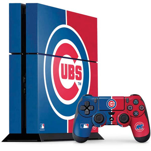 MLB Chicago Cubs Split PlayStation PS4 Skins