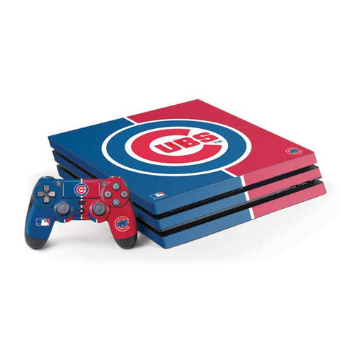MLB Chicago Cubs Split PlayStation PS4 Skins