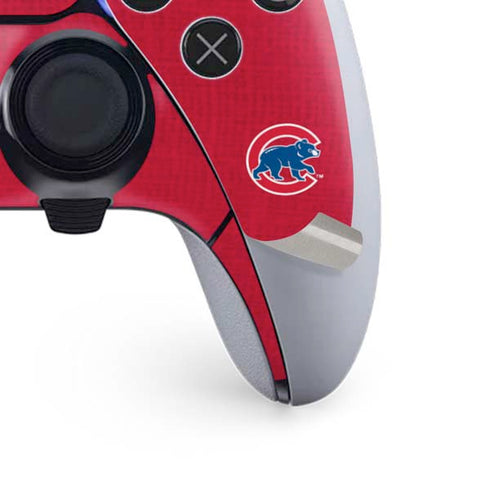 MLB Chicago Cubs Split PS5 DualSense Edge Pro Controller Skin