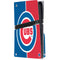 MLB Chicago Cubs Split PS5 Pro Disk Console Skin