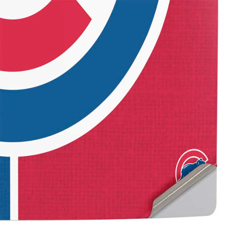 MLB Chicago Cubs Split PS5 Slim Digital Edition Console Skin