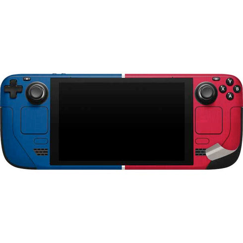 MLB Chicago Cubs Split Steam Deck Handheld Gaming Computer Skin