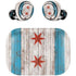 Chicago Flag Dark Wood Amazon Echo Buds Skin