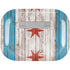 Chicago Flag Dark Wood AirPods Skins