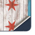 Chicago Flag Dark Wood Galaxy A35 5G Skin