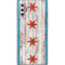Chicago Flag Dark Wood Galaxy Note 10 Plus Skin