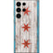 Chicago Flag Dark Wood Galaxy Skins