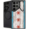 Chicago Flag Dark Wood Galaxy S24 Ultra Kickstand Case
