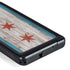 Chicago Flag Dark Wood Galaxy S24 Ultra Waterproof Case